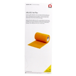 Picture of VET FLEX WRAP KRUUSE Yellow 10cm x 4.5m(160737) - 10/box