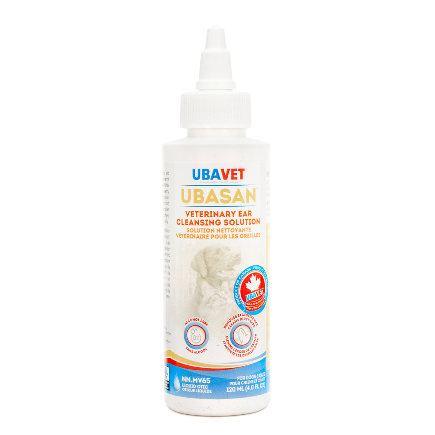 Picture of UBAVET UBASAN EAR CLEANSING SOLUTION - 120ml