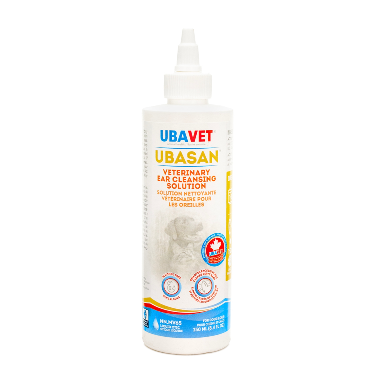 Picture of UBAVET UBASAN EAR CLEANSING SOLUTION - 250ml