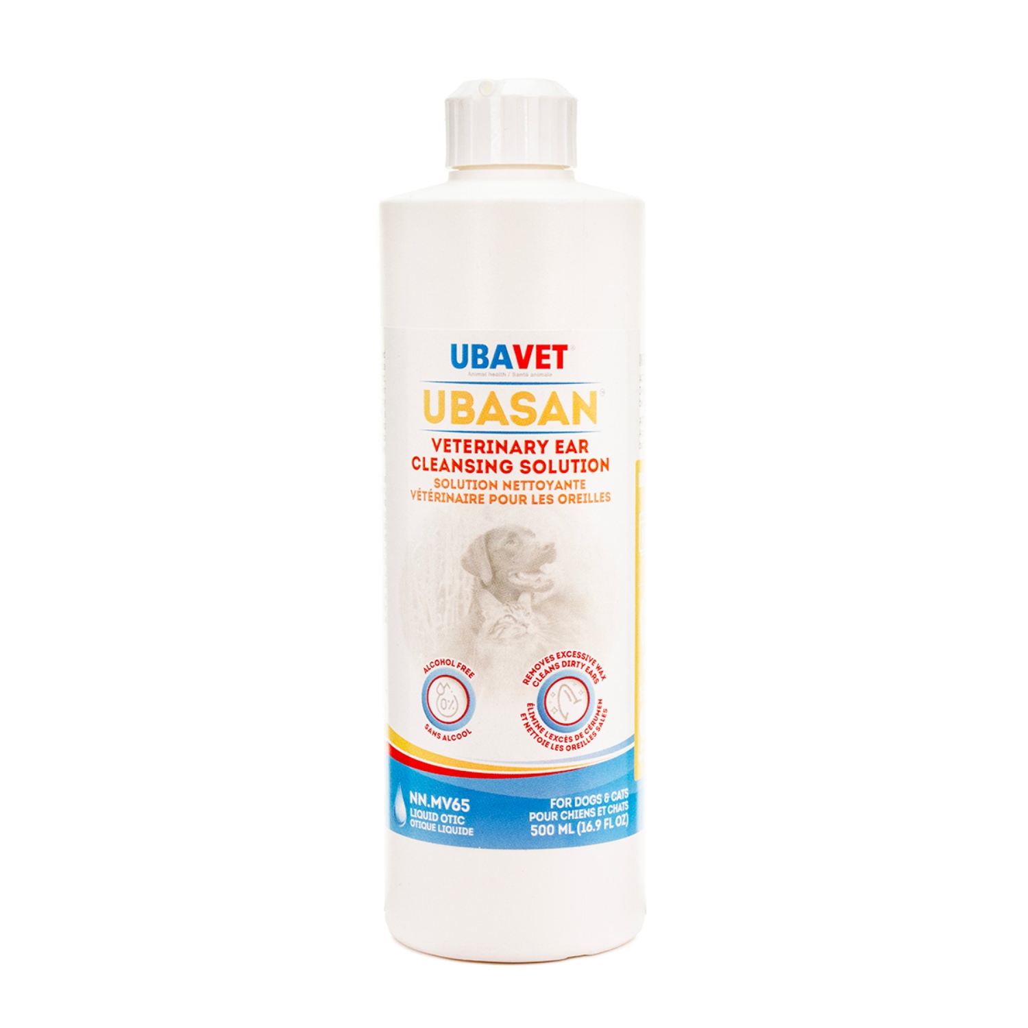 Picture of UBAVET UBASAN EAR CLEANSING SOLUTION - 500ml