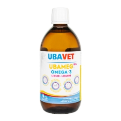 Picture of UBAVET UBAMEG OMEGA 3 FATTY ACID LIQUID - 500ml