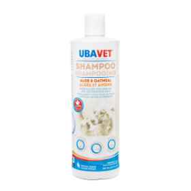 Show details for UBAVET ALOE & OATMEAL SHAMPOO - 500ml Picture of UBAVET ALOE & OATMEAL SHAMPOO - 500ml