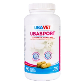Show details for UBAVET UBASPORT GLUCOSAMINE CHEW TABS - 90's Picture of UBAVET UBASPORT GLUCOSAMINE CHEW TABS - 90's