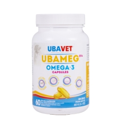 Picture of UBAVET UBAMEG OMEGA 3 FATTY ACID 675mg CAPS - 60's