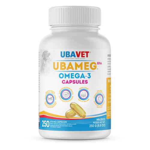 Picture of UBAVET UBAMEG OMEGA 3 FATTY ACID 675mg CAPS - 250's