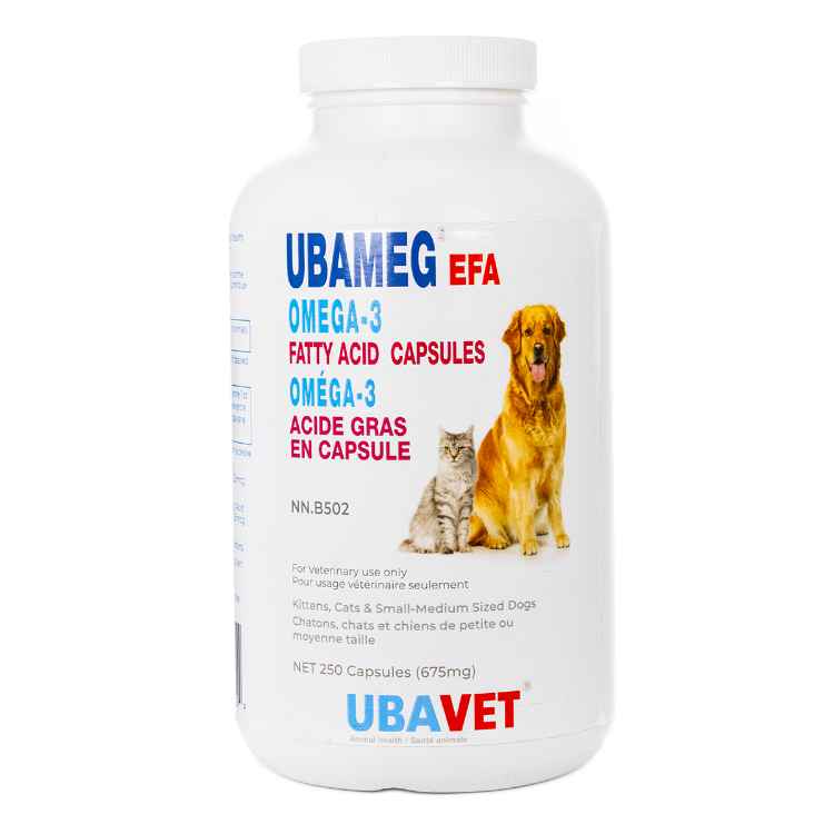 Picture of UBAVET UBAMEG OMEGA 3 FATTY ACID 675mg CAPS - 250's