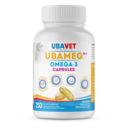 Picture of UBAVET UBAMEG OMEGA 3 FATTY ACID 1000mg CAPS - 250's