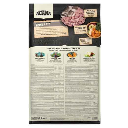 Picture of CANINE ACANA Light & Fit Recipe - 11.4kg/25lb