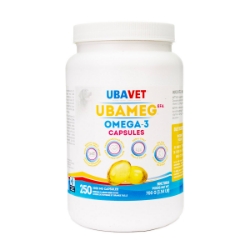 Picture of UBAVET UBAMEG OMEGA 3 FATTY ACID 2200mg CAPS - 250's
