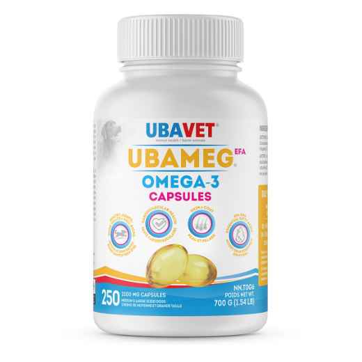 Picture of UBAVET UBAMEG OMEGA 3 FATTY ACID 2200mg CAPS - 250's