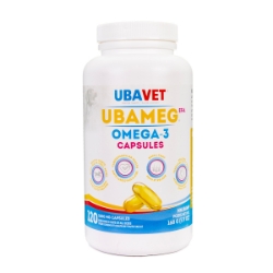 Picture of UBAVET UBAMEG OMEGA 3 FATTY ACID 1000mg CAPS - 120's
