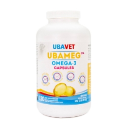 Picture of UBAVET UBAMEG OMEGA 3 FATTY ACID 2200mg CAPS - 120's