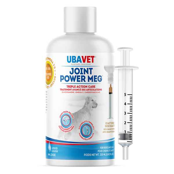 Picture of UBAVET POWERMEG GLUCOSAMINE & OMEGA 3 FATTY ACIDS - 250ml