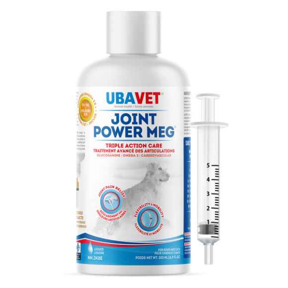 Picture of UBAVET POWERMEG GLUCOSAMINE & OMEGA 3 FATTY ACIDS - 500ml