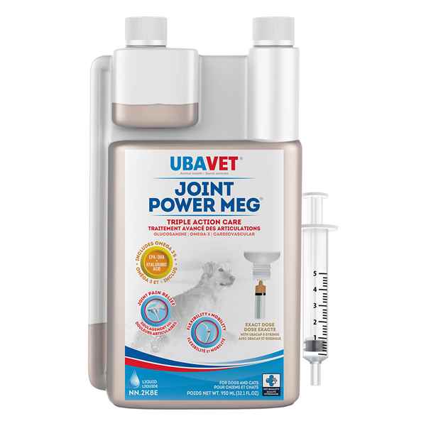Picture of UBAVET POWERMEG GLUCOSAMINE & OMEGA 3 FATTY ACIDS - 950ml