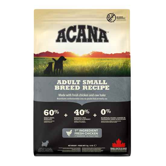 Picture of CANINE ACANA SMALL BREED Adult Recipe - 2kg/4.4lb