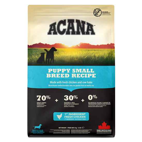 Picture of CANINE ACANA PUPPY Small Breed Recipe - 2kg/4.4lb