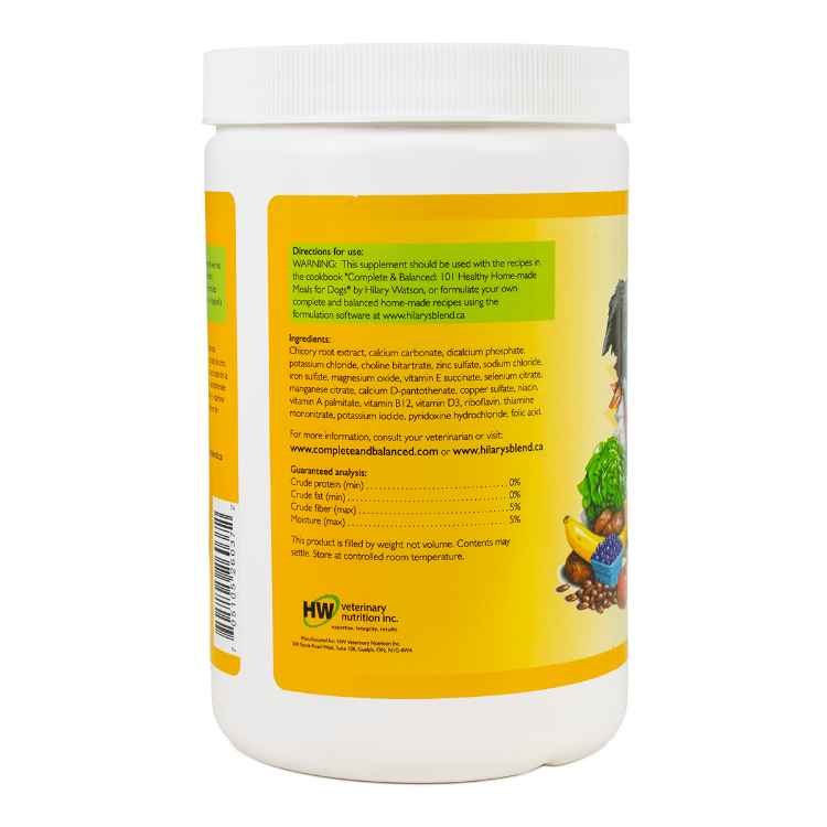 Picture of HILARYS BLEND MEAL SUPPLEMENT for DOGS - 700gm