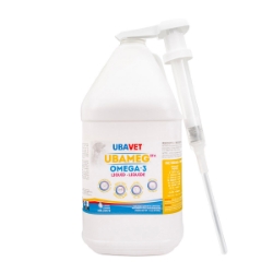 Picture of UBAVET UBAMEG OMEGA 3 FATTY ACID LIQUID - 3.79L
