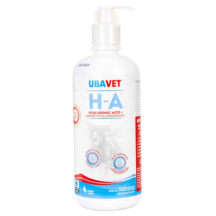 Picture of UBAVET HA (hyaluronic acid) for SMALL ANIMALS - 500ml
