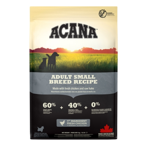 Picture of CANINE ACANA SMALL BREED Adult Recipe - 6kg/13.2lb