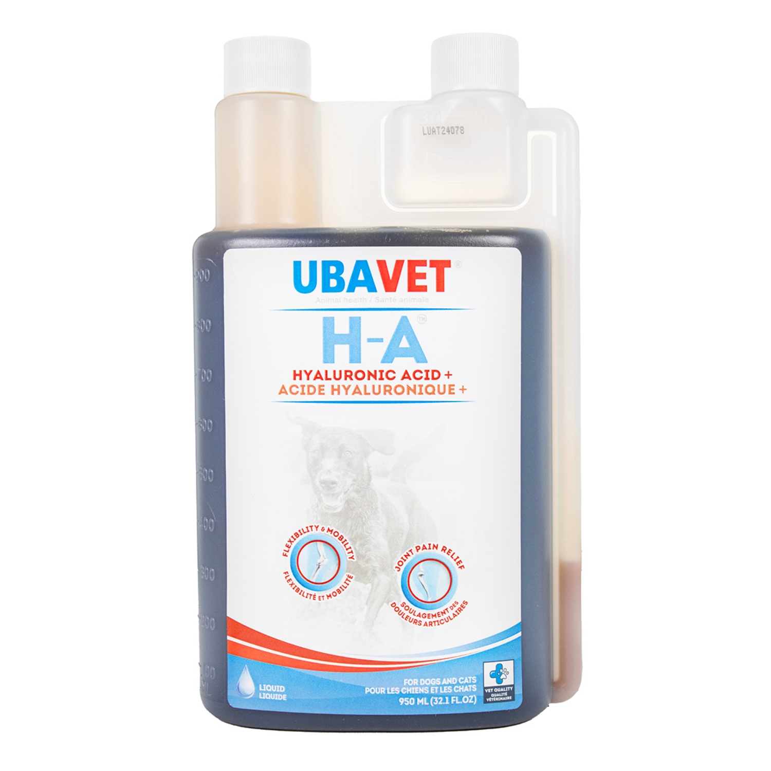 Picture of UBAVET HA (hyaluronic acid) for SMALL ANIMALS - 950ml