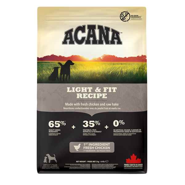 Picture of CANINE ACANA Light & Fit Recipe - 2kg/4.4lb