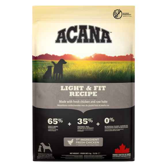 Picture of CANINE ACANA Light & Fit Recipe - 6kg/13.2lb