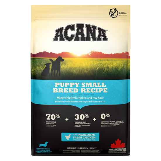 Picture of CANINE ACANA PUPPY Small Breed Recipe - 6kg/13.2lb