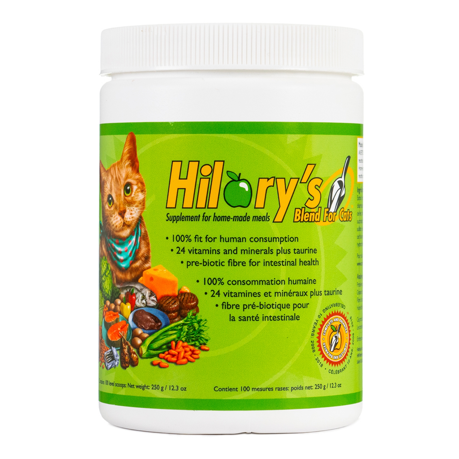 Picture of HILARY'S BLEND MEAL SUPPLEMENT for CATS - 250g