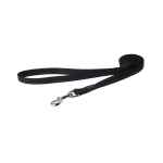 Picture of LEAD CANINE ROGZ UTILITY SNAKE Black - 5/8in x 6ft