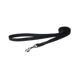 Show details for LEAD CANINE ROGZ UTILITY SNAKE Black - 5/8in x 6ft Picture of LEAD CANINE ROGZ UTILITY SNAKE Black - 5/8in x 6ft