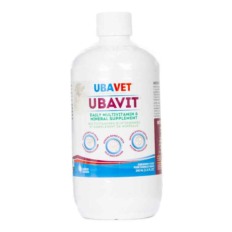 Picture of UBAVET UBAVIT MULTIVITAMIN & MINERAL SUPPLEMENT LIQUID - 340ml