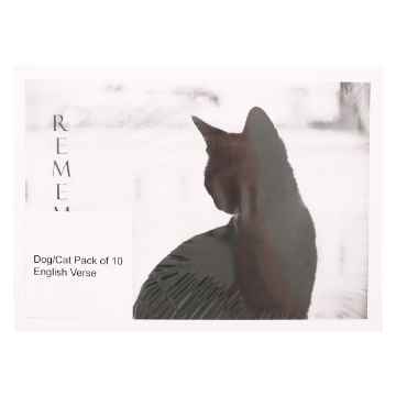 Show details for HUGBUG DOG/CAT SYMPATHY CARDS w/ SENTIMENT - 10/pk Picture of HUGBUG DOG/CAT SYMPATHY CARDS w/ SENTIMENT - 10/pk