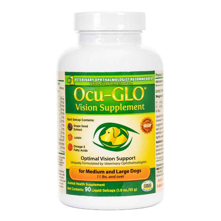 Picture of OCU-GLO RX VISION SUPPLEMENTfor MED/LARGE DOGS - 90's