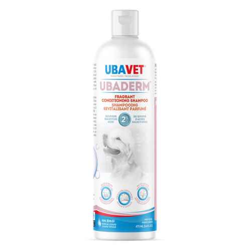 Picture of UBAVET UBADERM 2% SULPHUR 2% SALICYLIC ACID SHAMPOO - 475ml