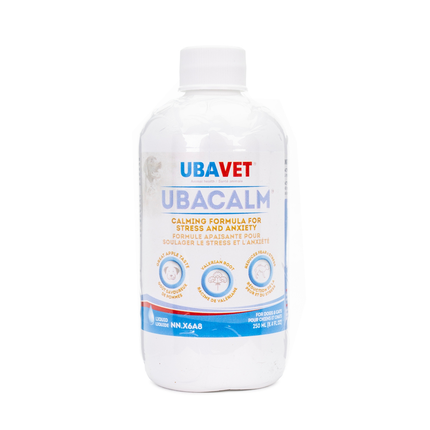 Picture of UBAVET UBACALM STRESS AND ANXIETY RELIEF LIQUID - 250ml
