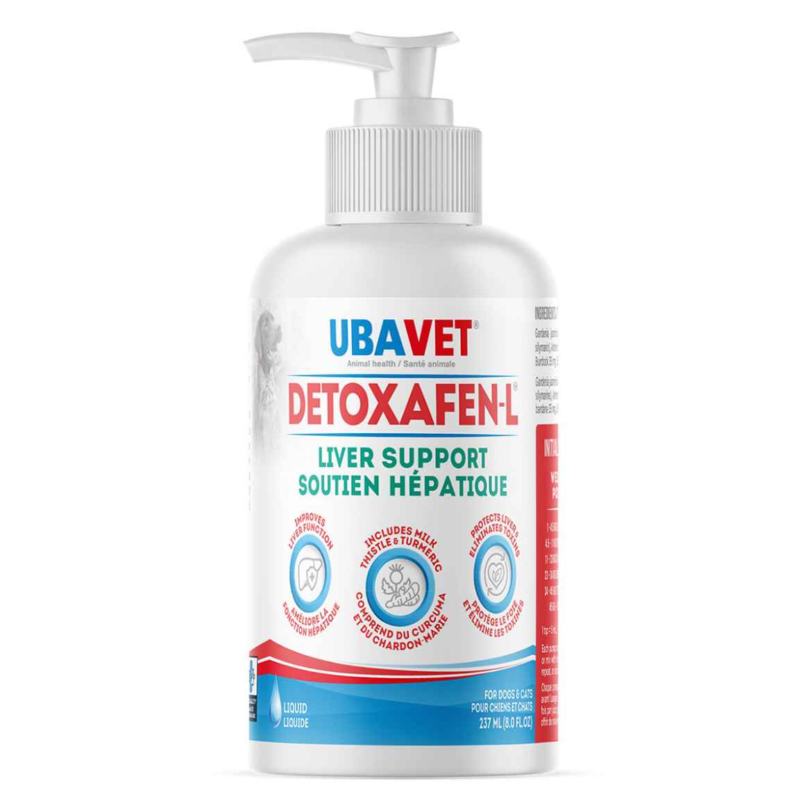 Picture of UBAVET DETOXAFEN L LIVER SUPPORT - 237ml