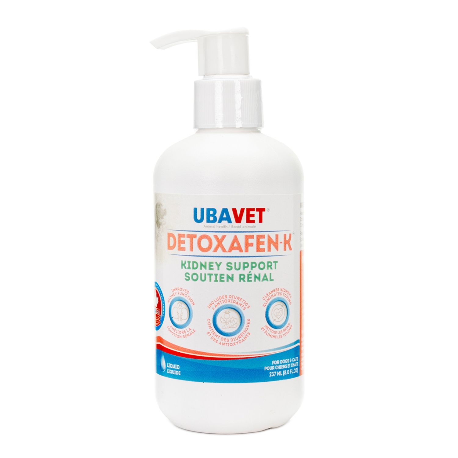 Picture of UBAVET DETOXAFEN K KIDNEY SUPPORT - 237ml