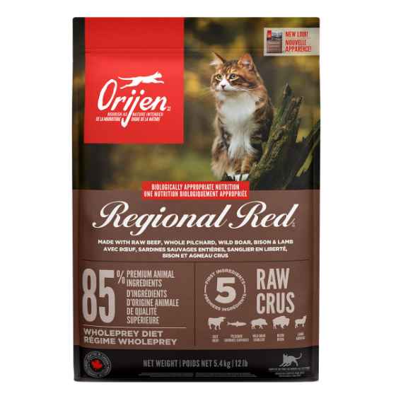 Picture of FELINE ORIJEN Regional Red - 5.4kg/12lb