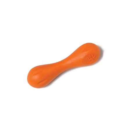 Picture of TOY DOG ZOGOFLEX Hurley Bone Small - Tangerine