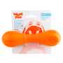 Picture of TOY DOG ZOGOFLEX Hurley Bone Small - Tangerine