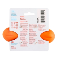 Picture of TOY DOG ZOGOFLEX Hurley Bone Small - Tangerine