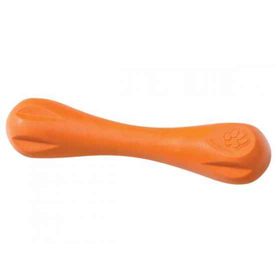 Picture of TOY DOG ZOGOFLEX Hurley Bone Large - Tangerine