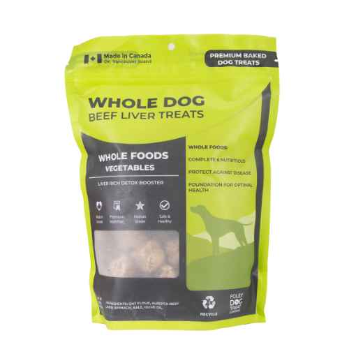 Picture of TREAT CANINE WHOLE DOG Beef Liver Snaps Whole Food Vegetable - 13.4oz / 380g