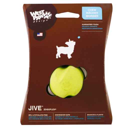 Picture of TOY DOG ZOGOFLEX Jive Ball Mini - Granny Smith