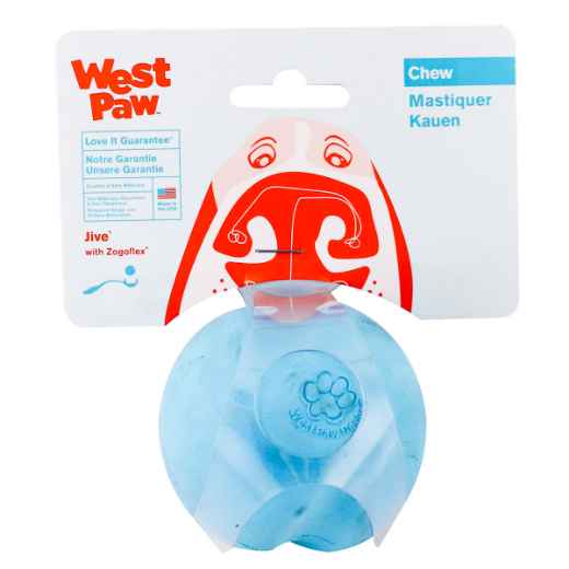 Picture of TOY DOG ZOGOFLEX Jive Ball Small - Aqua Blue