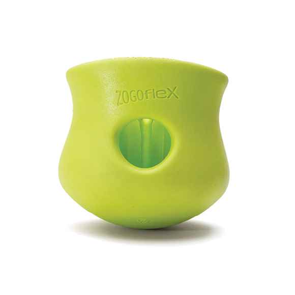 Picture of TOY DOG ZOGOFLEX Toppl Treat Toy Small - Granny Smith