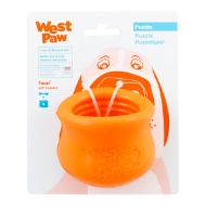 Picture of TOY DOG ZOGOFLEX Toppl Treat Toy Small - Tangerine