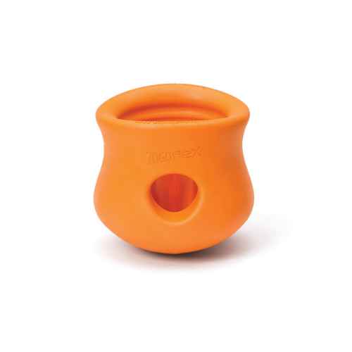 Picture of TOY DOG ZOGOFLEX Toppl Treat Toy Large - Tangerine